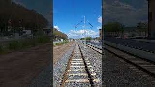 Längst bak i M31-spårvagn #tram #journey #publictransport #gothenburg #sweden