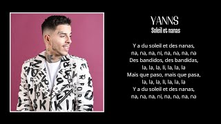 Yanns - Soleil et nanas [OFFICIAL LYRICS VIDEO] Resimi