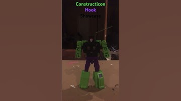 Constructicon Hook Showcase #transformers
