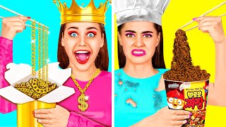 Zengin Vs Yoksul Çikolata Yarışması Yemek Savaşı Darada Challenge