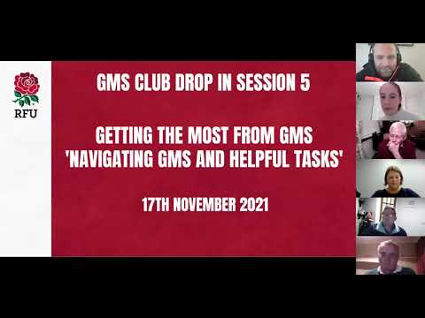 GMS Club drop in - Getting the most from GMS