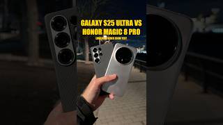 Honor Magic 8 Pro vs Galaxy S25 Ultra Lowlight Zoom Test!