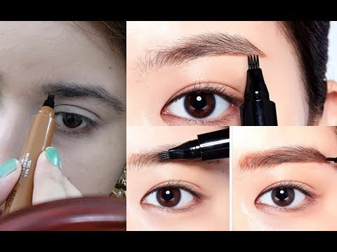 Etude House Tint My 4-Tip Brow DIY MICROBLADING 에뛰드 하우스 리뷰 | KBEAUTY