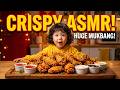🍗 Crispy Chicken ASMR Mukbang With Cute Little Girl | Satisfying Crunchy Eating Sounds