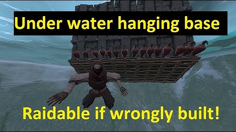 How to not build unraidable hanging base | Conan Exiles