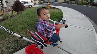 Lou Takes A Trike Ride