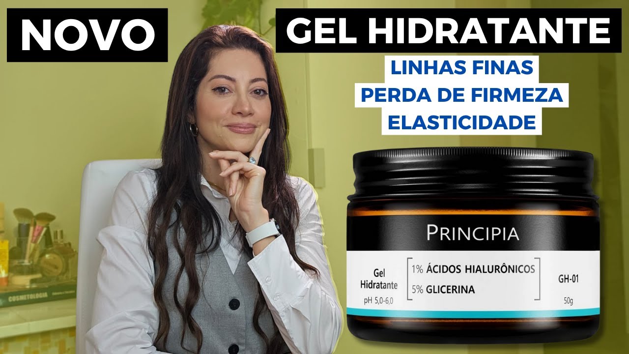 GEL HIDRATANTE GH-01 PRINCIPIA 1% de ácidos hialurônicos e 5% de glicerina | Dra. Greice Moraes