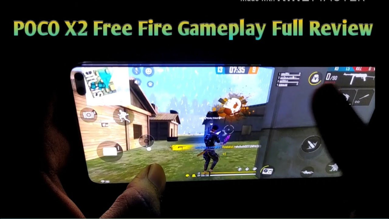 Free Fire Playing On Poco X2 Poco X2 Free Fire Game Play Review Gaming Review Ultra Mode