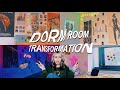 extreme dorm room transformation!! *indie pinterest aesthetic inspired*