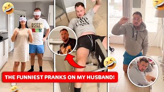 The funniest pranks on my husband 😂 | Couple Prank Compilation