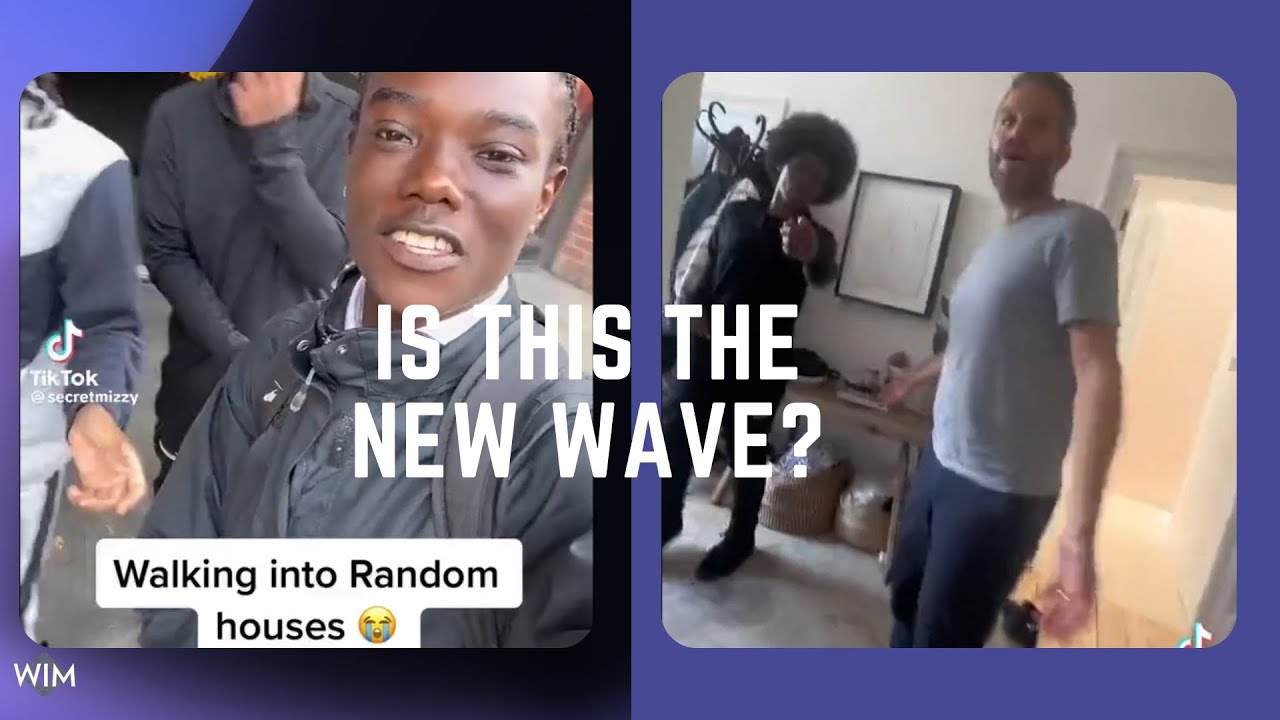 Social Media Clout Is An Addiction Youths Walking Into Random People