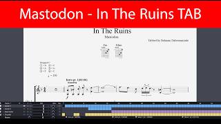 Mastodon - In The Ruins Guitar TAB