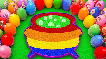 Rainbow SLIME 🌈 Looking for Numberblocks, Alphablocks, Alphabet Lore with Chrysalis coloring! ASMR