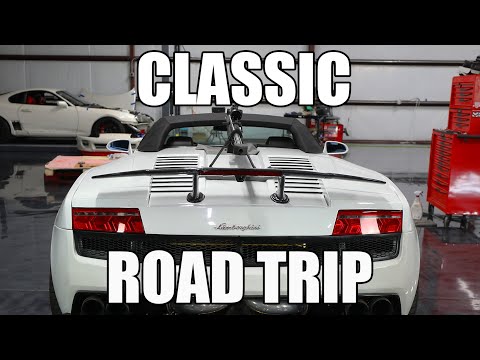 On The Road To Drive Lamborghinis & Shoot Barretts