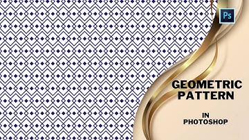 How to create Geometric Patterns in Adobe Photoshop #pattern #photoshop #digital #texture #geometric