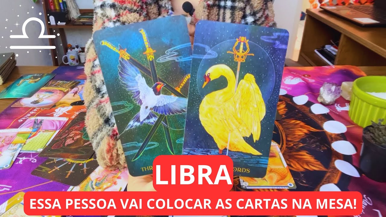 LIBRA🔮ESSA PESSOA VAI TOMAR UMA ATITUDE QUE VC NÃO ESPERAVA😳CHEGOU A HORA DESSA CONVERSA ACONTECER🔥