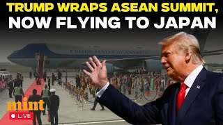 Live: Donald Trump Departs Kuala Lumpur After ASEAN Summit, En Route To Japan
