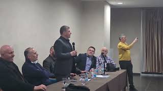 BUM Velika i veoma uspešna tribina Liste u pravdu i red u Prijedoru u prepunoj sali Hotela Prijedor 