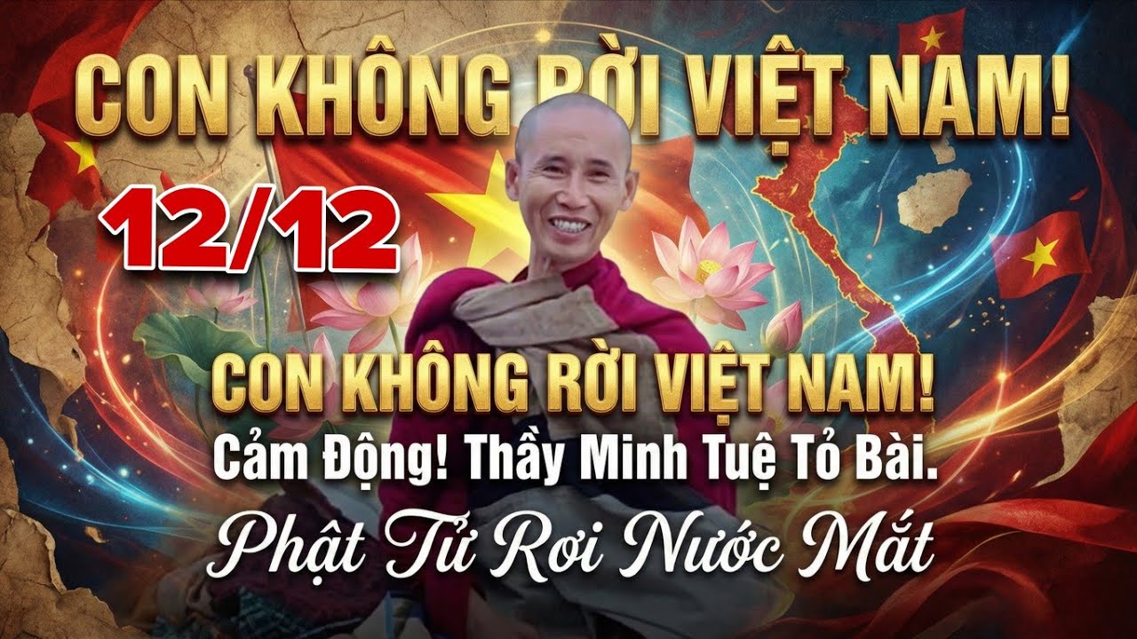 Cảm Động! Thầy Minh Tuệ Nói: 