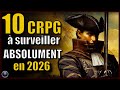 10 CRPG à Ne Pas Manquer en 2026 🎮