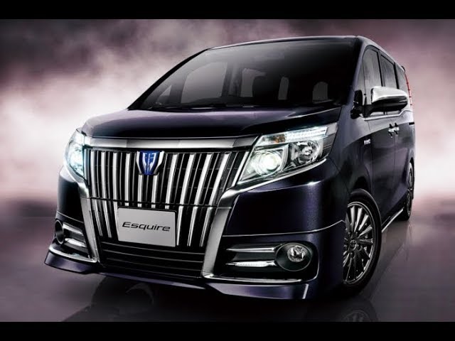 トヨタ 新型 エスクァイア 特別仕様車 Gi Premium Package Black Tailored マイナーチェンジ 19年1月7日発売 Youtube