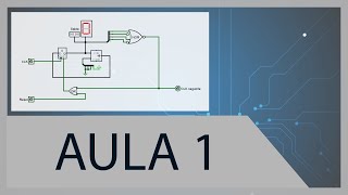 Relรณgio AM/PM/24H no Logisim: Circuito de 0 a 9 - Aula 01