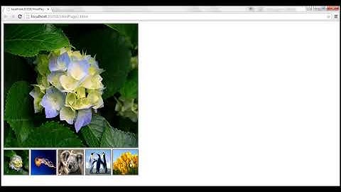 jQuery image gallery