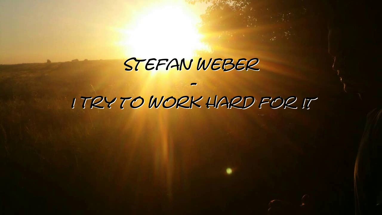 Stefan Weber - I Try To Work Hard For It (Official Lyrics)