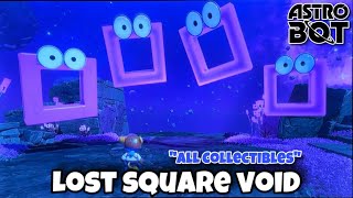 4 Lost Square Void Challenge Astro Bot | 100% All Collectibles | All Bots Location : GamePS5