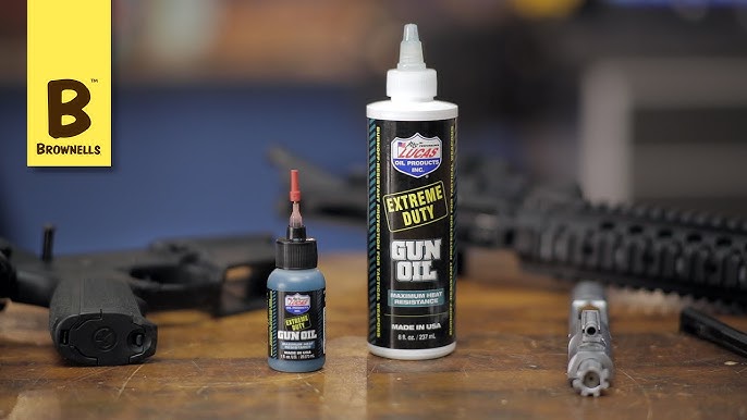 Gunfighter Gun Oil vs Lucas Oil Extreme Duty: viscosity 