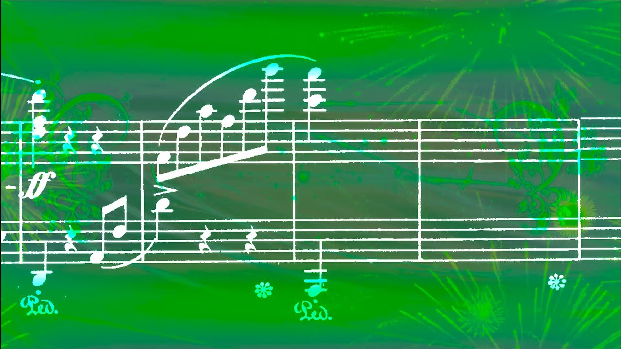 Scherzo No. 2 CODA - Chopin (Animated Sheet Music)