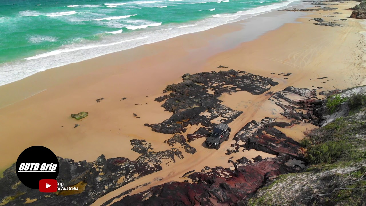 Fraser Island Episode 2 | 2020 | Eli Creek , Maheno , Nkgala Rocks ...