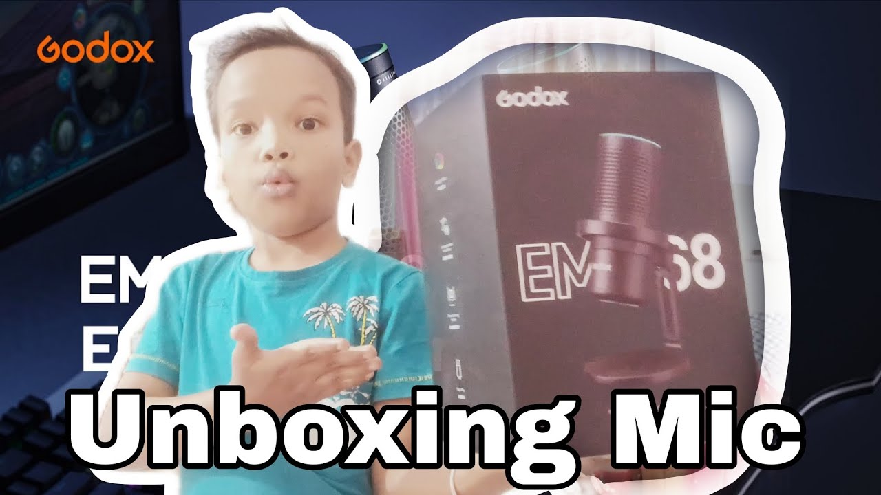 UNBOXING GODOX EM68 MIC || COMPAYAR TO 1222RS MIC 🎤 