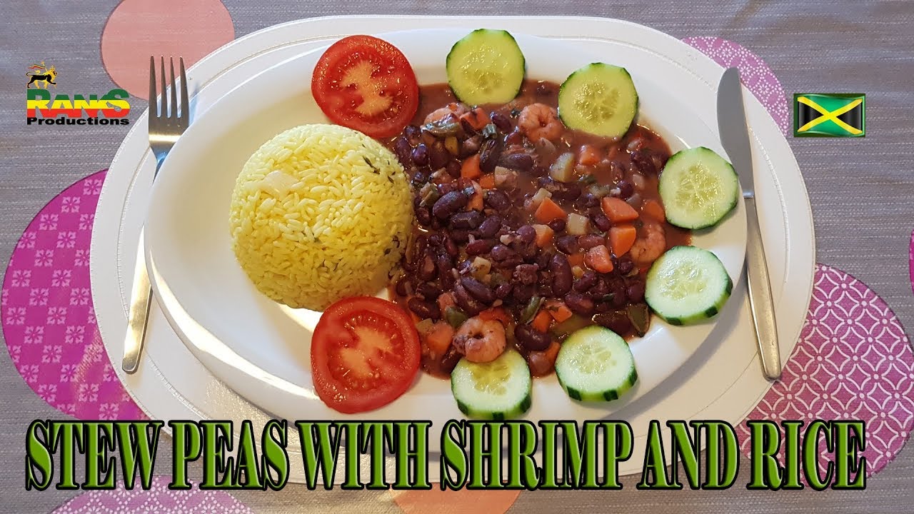 HOW TO COOK STEW PEAS WITH SHRIMP AND RICE - YouTube