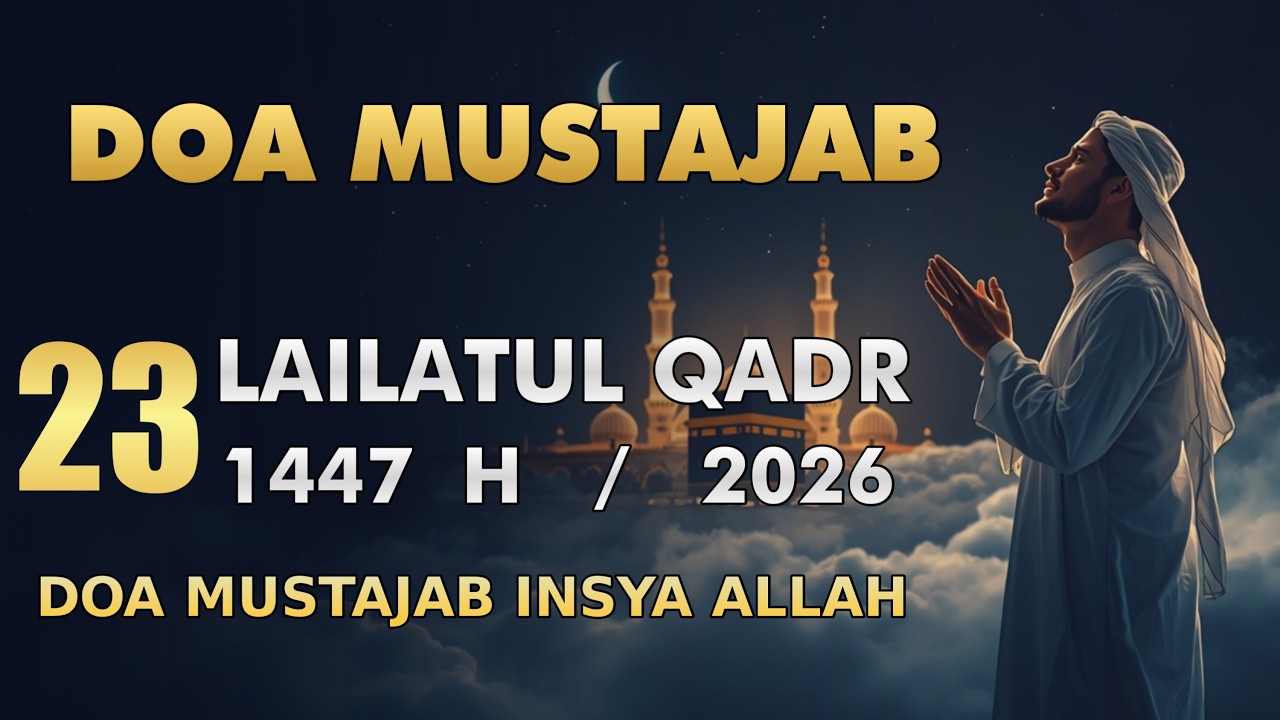 DOA MUSTAJAB 8 RAMADHAN 1447H | Lirik Arab dan Terjemah