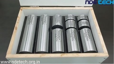 10 Set of ASTM Distance/Area Amplitude Block | Nde Tech