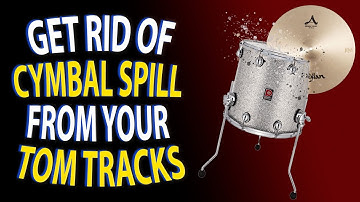 GET RID OF CYMBAL BLEED FROM YOUR TOM TRACKS