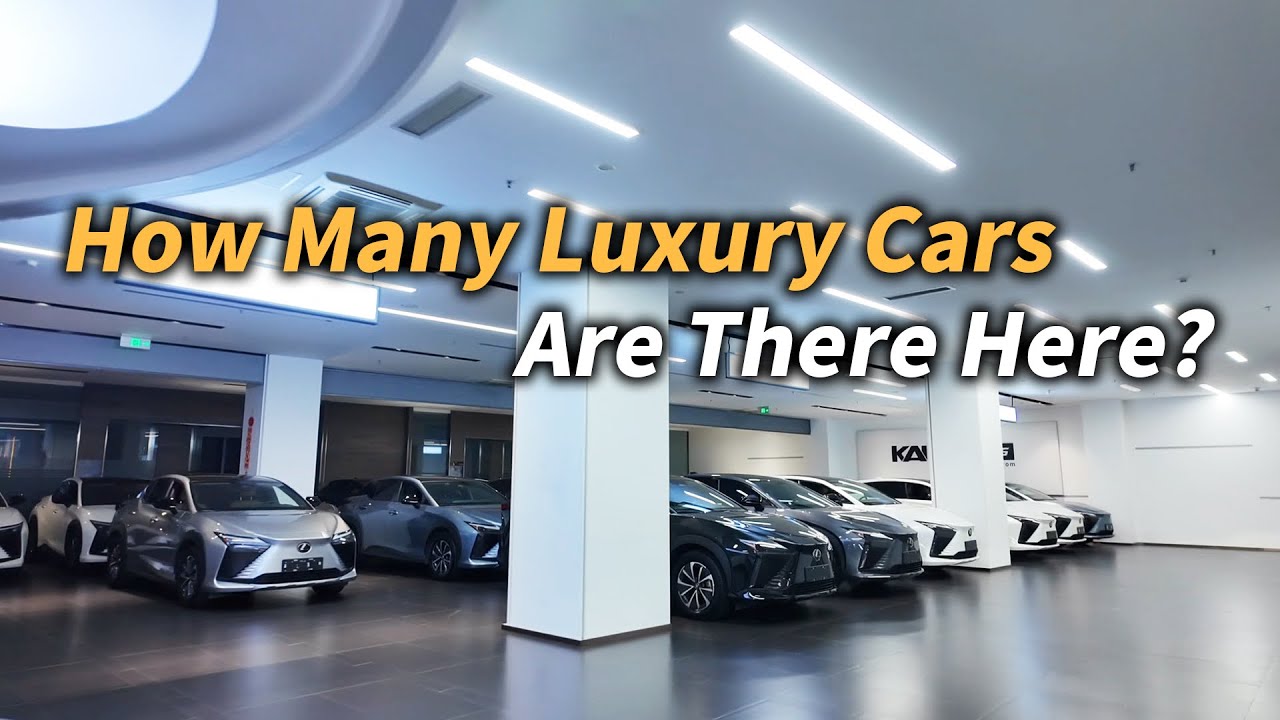 Guess how many luxury cars we have!