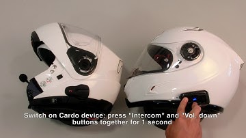 N-Com B901 R, B901 S, B901 K: connection with Cardo Freedom 4