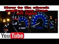 How to fix check engine vsc Trac off light on Toyota lexus