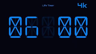 6 Minute Countdown Timer ⏱️ 4K | Digital Timer with Ticking Sound #timer 