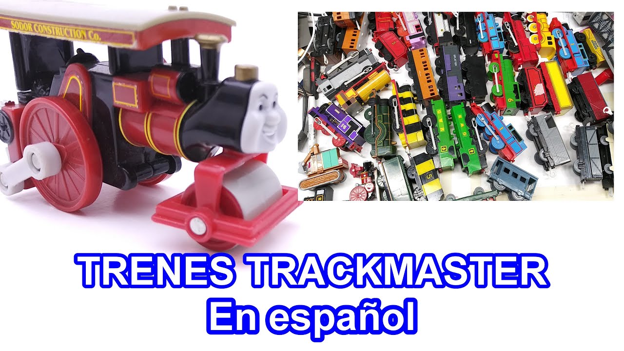Tren Trenes Train Trackmaster En español caja unboxing