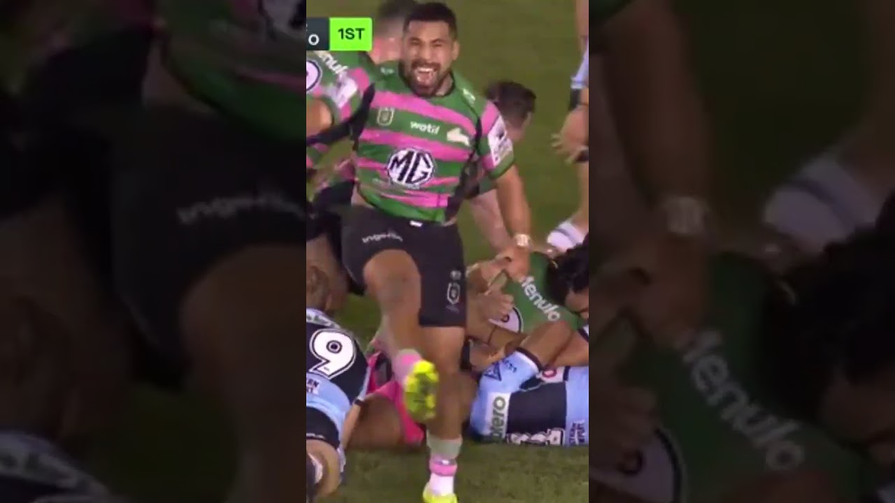 Souths The CRASH PLAY against Sharks 