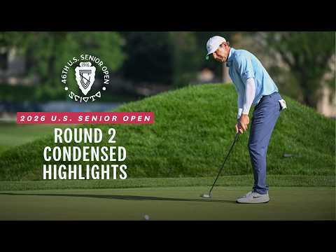 2026 U.S. Senior Open Highlights: Round 2, Condensed