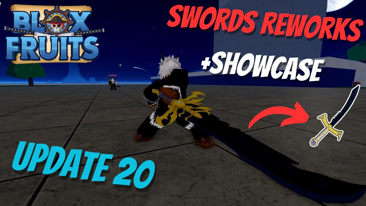 NEW All Swords Rework Showcase (Update 20 Blox Fruits) 