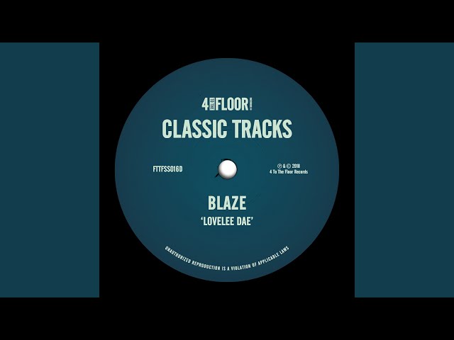 Lovelee Dae (Radio Edit)