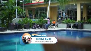 Cinta Suci : Shara Jatuh Dari Kolam Renang Gara-Gara Ada Anak kecil lewat