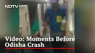 Video: Inside A Train Coach, Seconds Before Horrific Odisha Crash