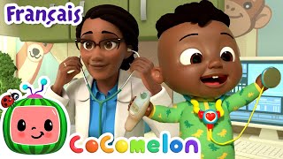 La chanson quand tu es malade | CoComelon - It's Cody Time en Français | Chansons pour bébés