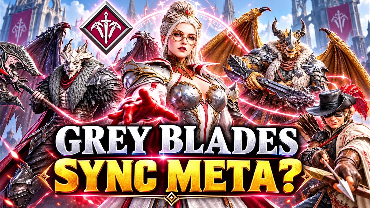 The New Grey Blades Are ALL About SYNC… New Hero Kits Explained | Watcher of Realms